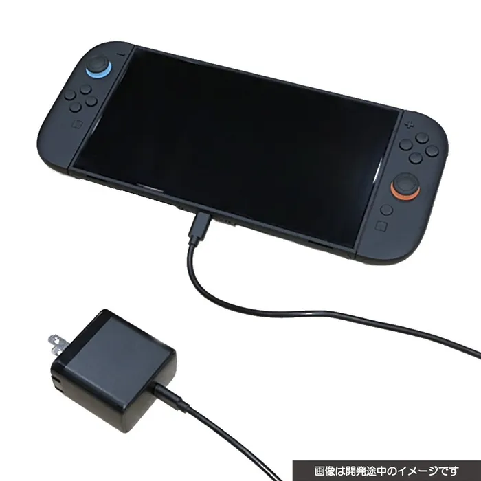 CYBER・USB Type-C ACアダプター（Switch2用）のコンパクトさ