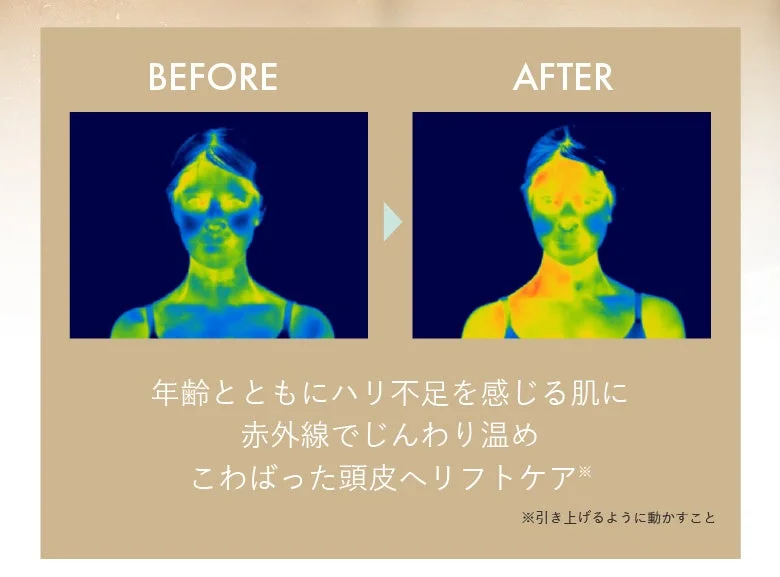 赤外線による温熱ケアのビフォーアフター