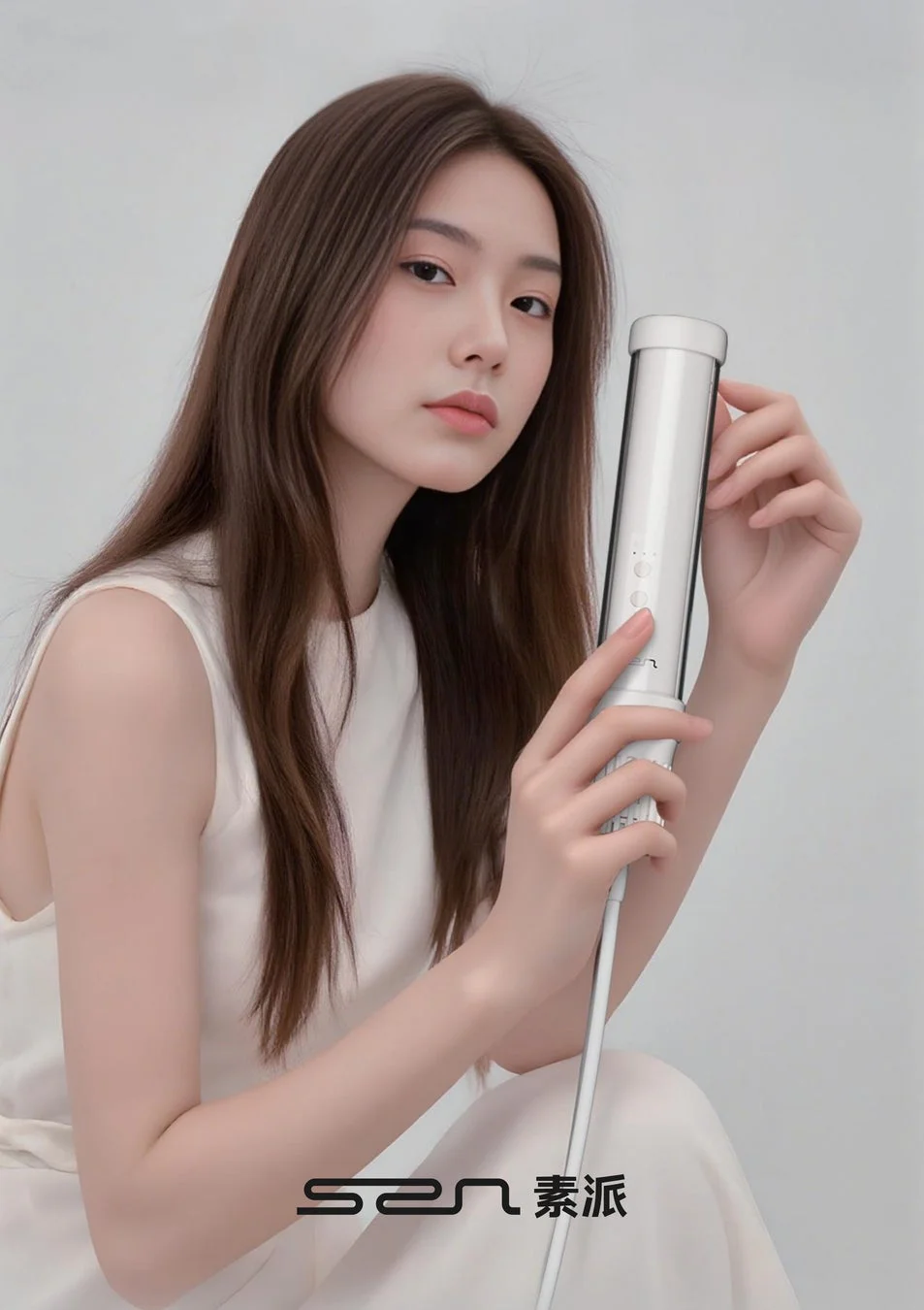 布団に挿し込む様子