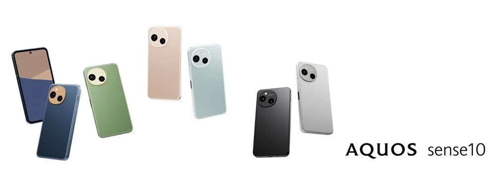 AQUOS sense10のカラーバリエーション