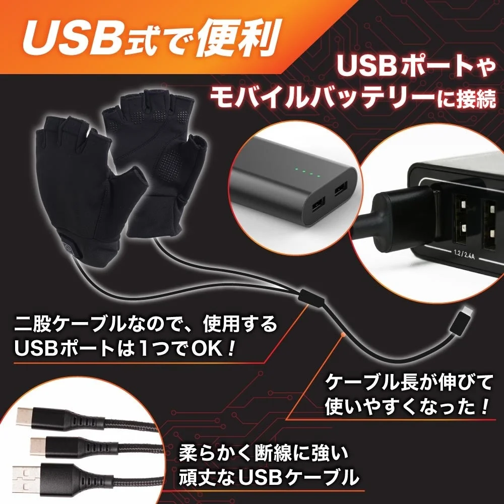 USB式で便利