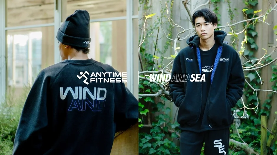 エニタイムフィットネスとWIND AND SEAのコラボ第二弾！公式オンラインストア「A PROP」で11月4日発売