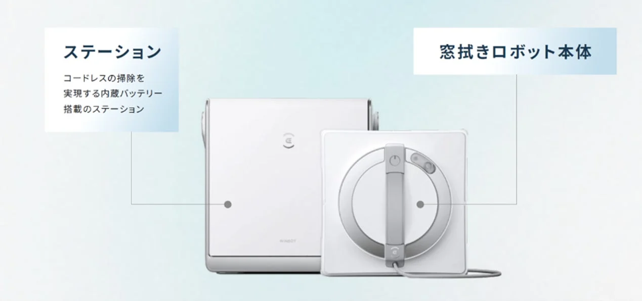 WINBOT W2 OMNI本体とステーション