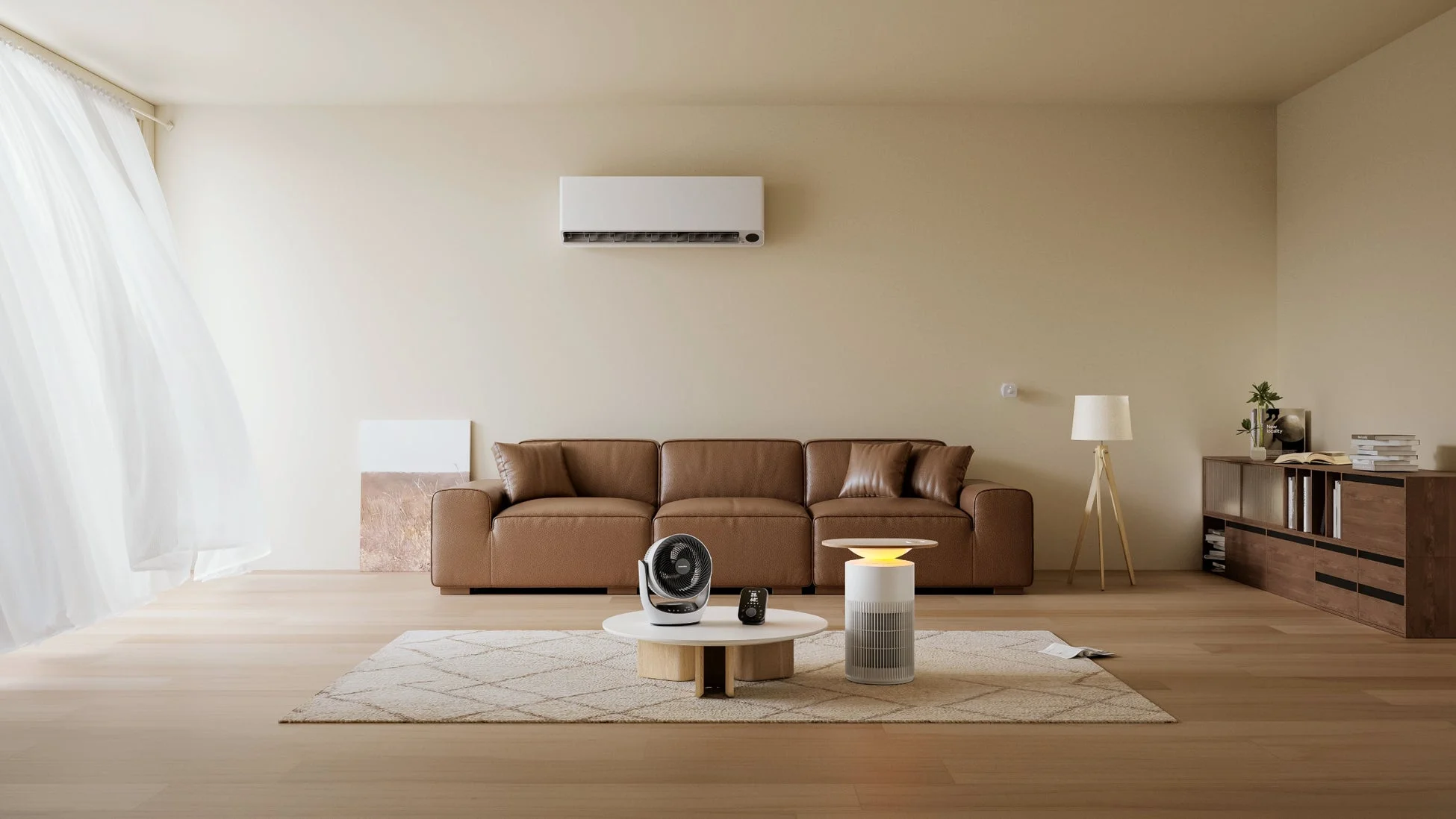 リビングルームの家電