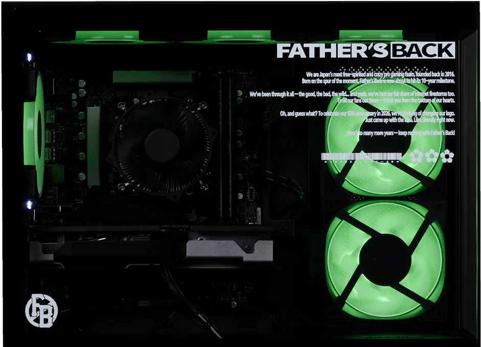 側面ガラスパネル