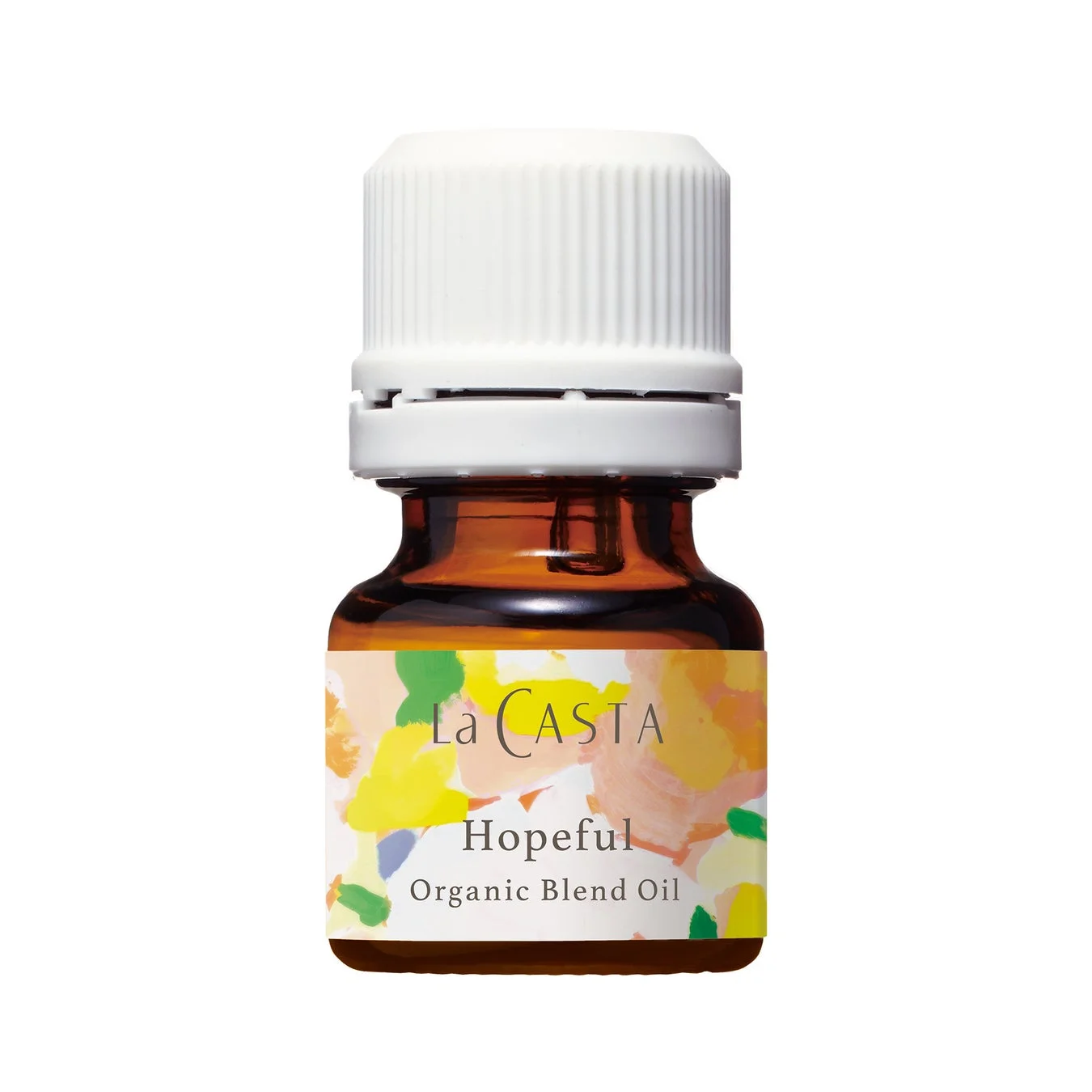 ラ・カスタ ホープフル オーガニックブレンドオイルのボトル