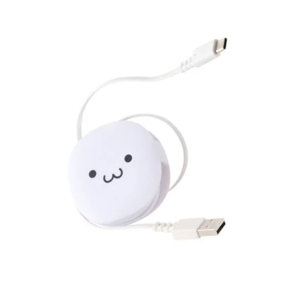 USB-A - USB Type-Cケーブル(しろちゃん)