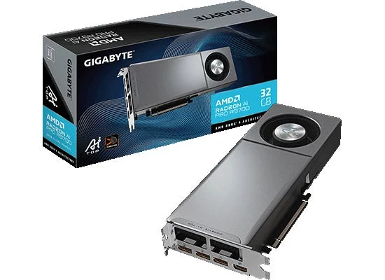 GIGABYTE AMD RADEON AI PRO R9700