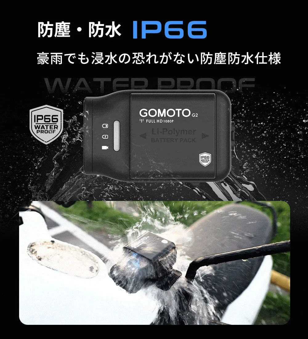 防塵・防水 IP66