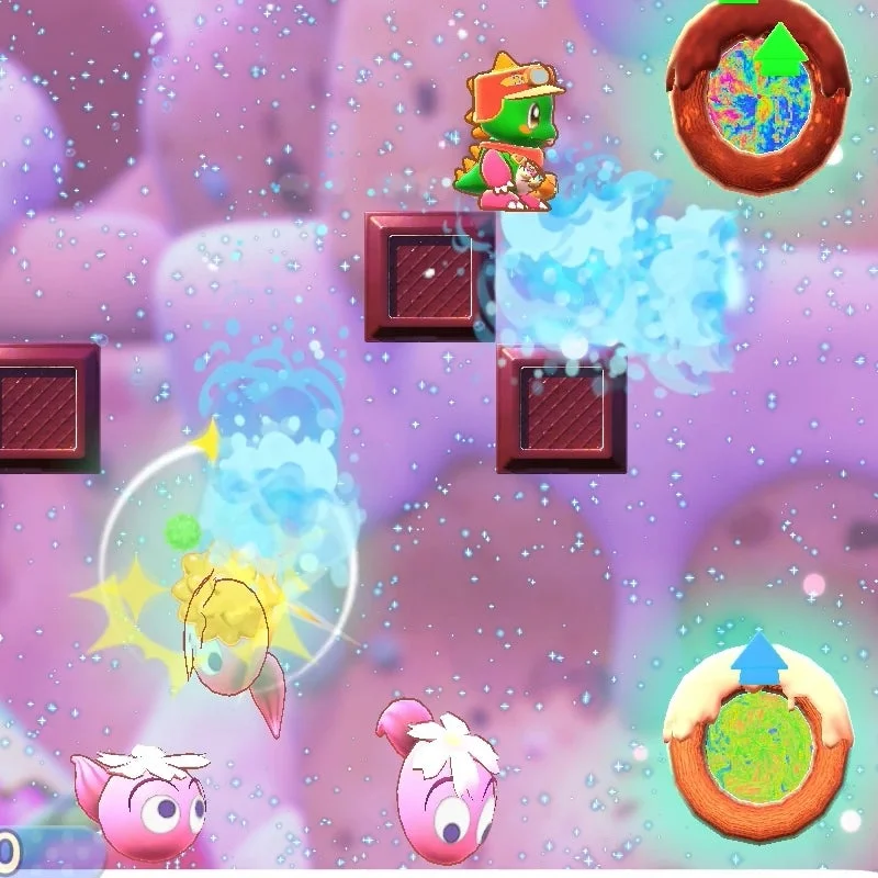 ゲームプレイ画面1