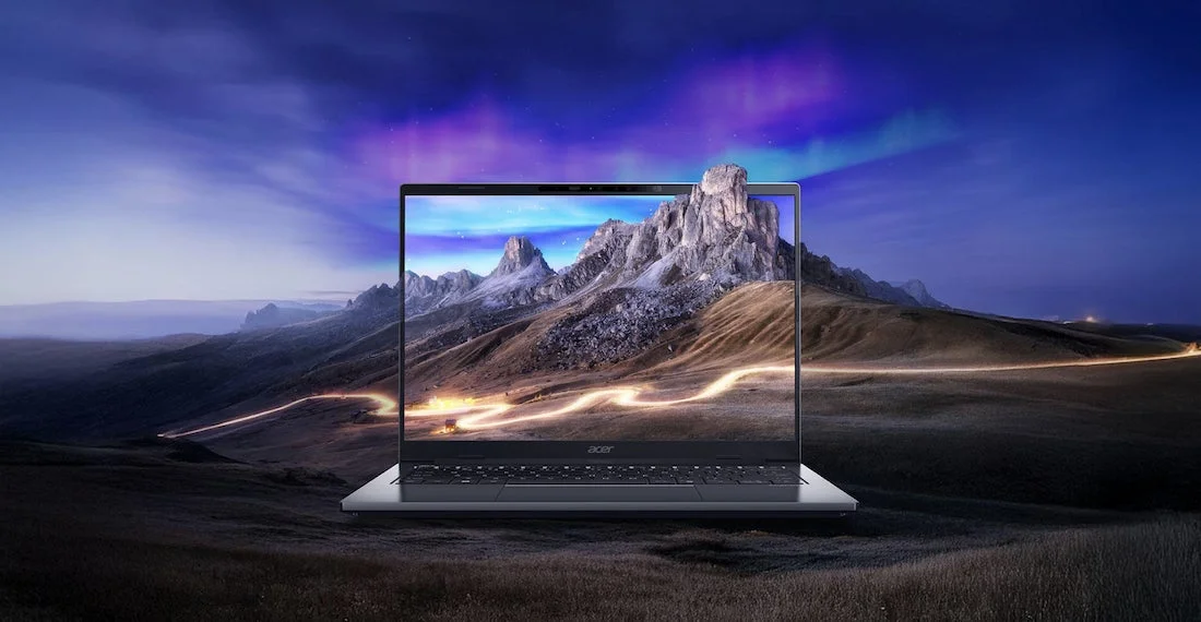 高精細ディスプレイのノートPC