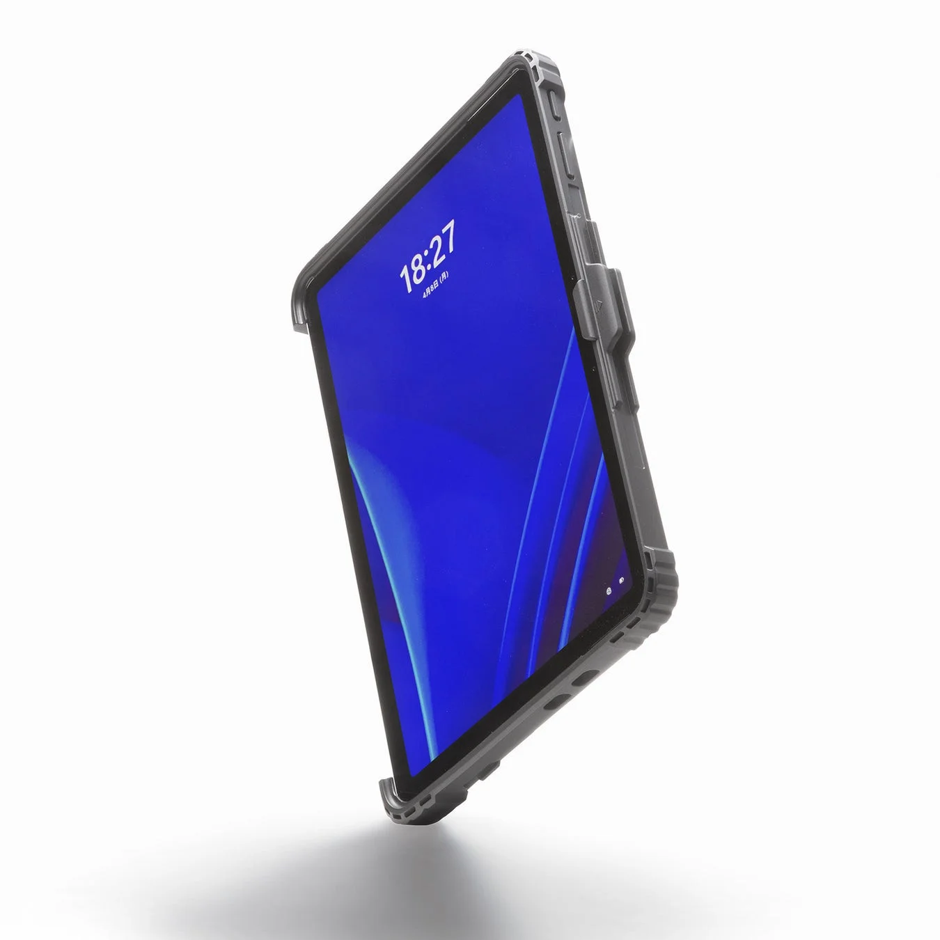 保護ケースに収められたタブレット