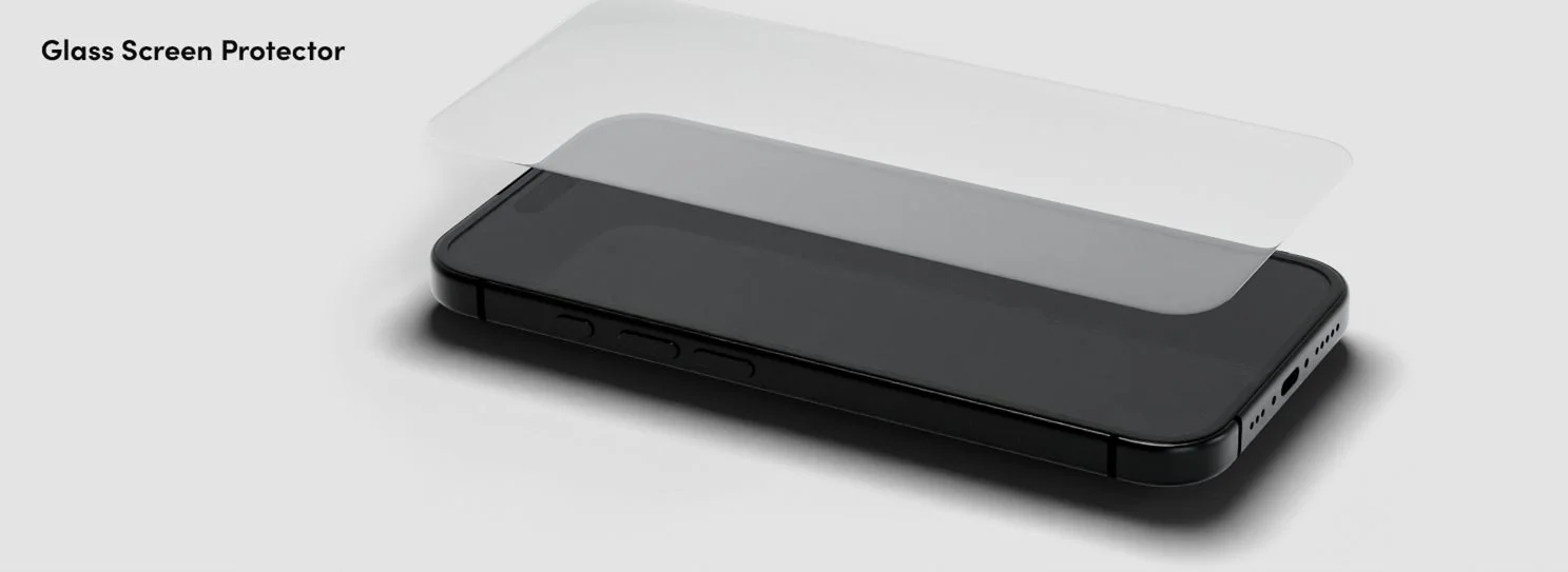 caseplay CARE 液晶保護ガラスとスマホケース