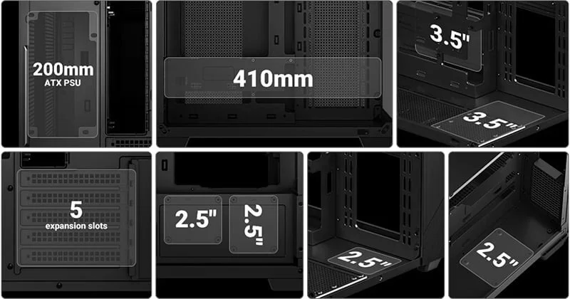 DeepCool CG330 3Fの冷却性能と拡張性