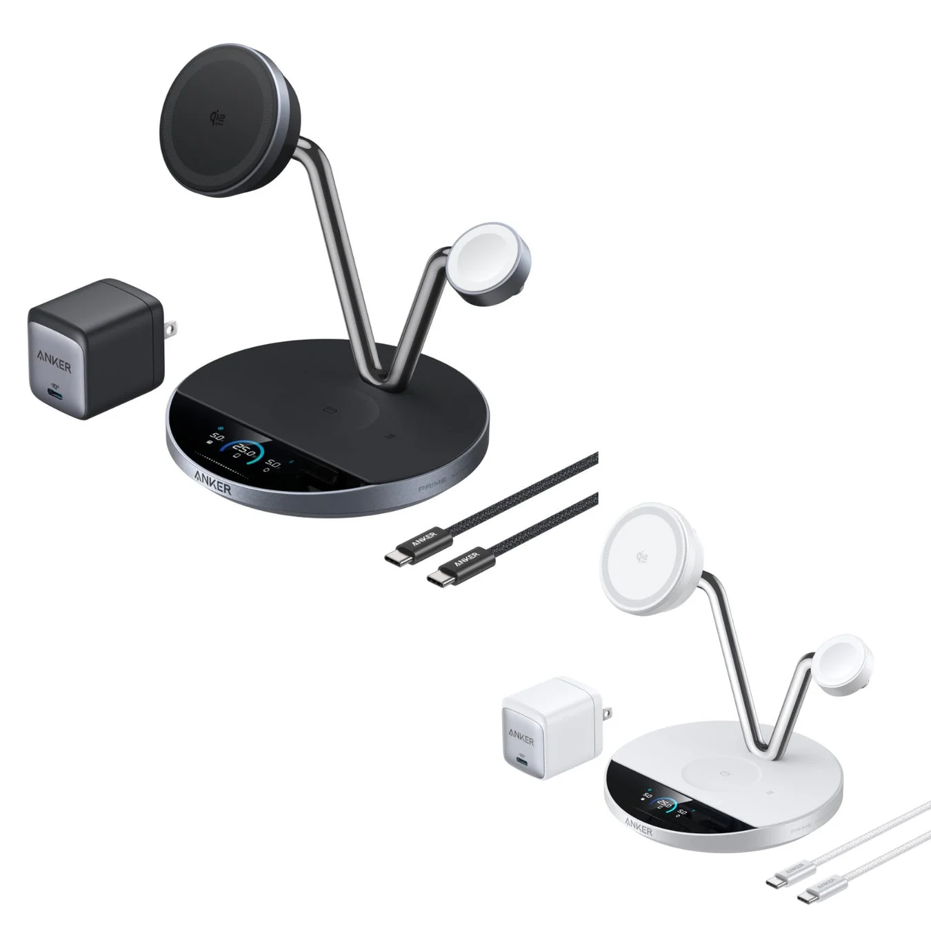 Anker Prime Wireless Charging Station(3-in-1, MagGo, AirCool, Dock Stand)