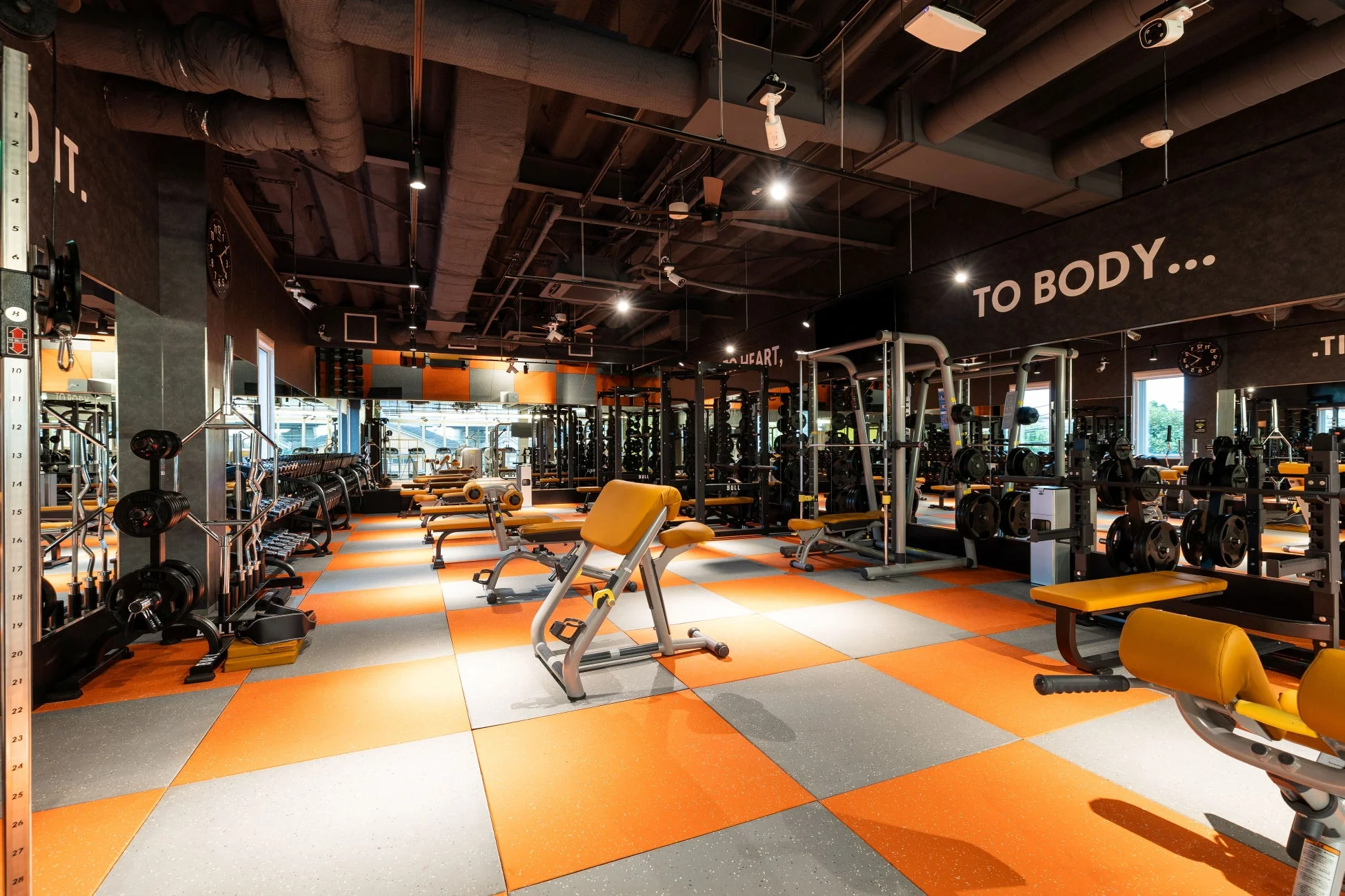 ジムの内部