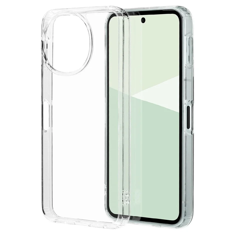 ハイブリッドクリア背面ケース