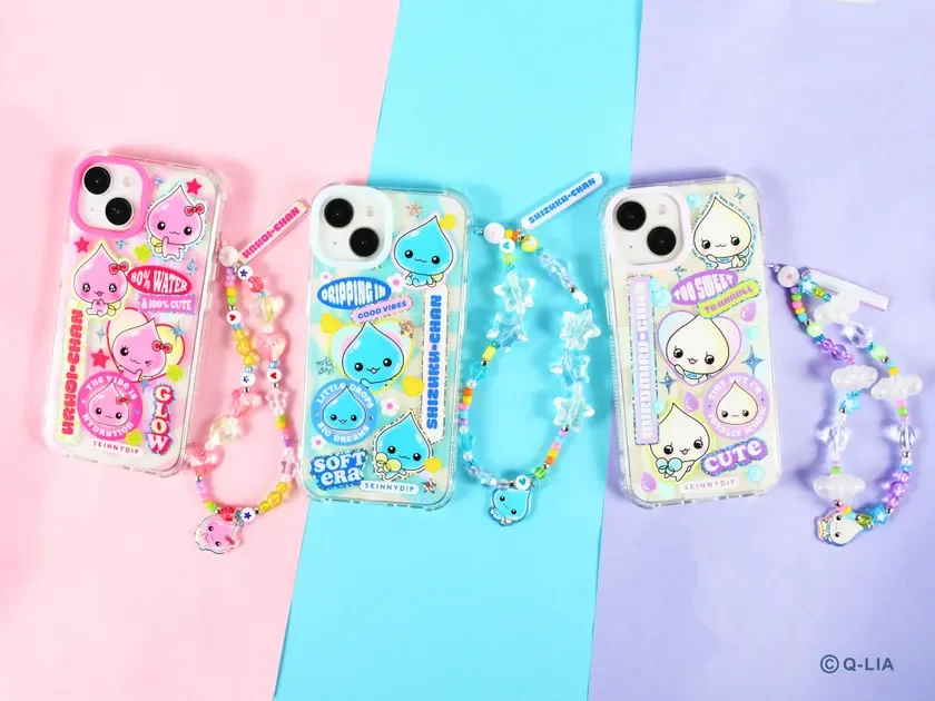 iPhone用ケースとフォンストラップ