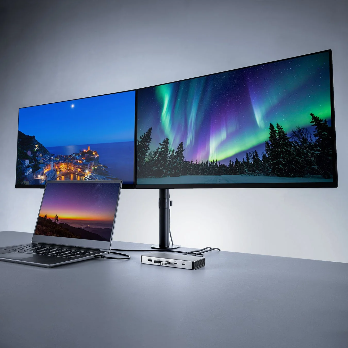 4Kデュアルディスプレイ