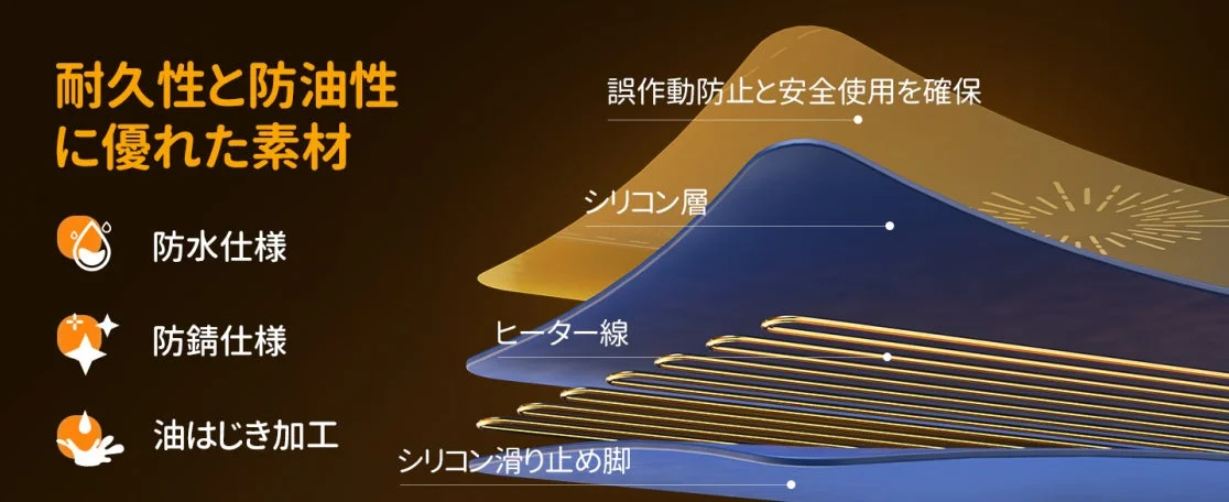 多彩な用途と幅広い対応素材