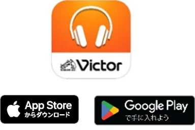 Victorアプリダウンロードバッジ