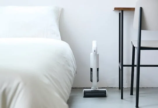 寝室に置かれたレイコップ PRO3