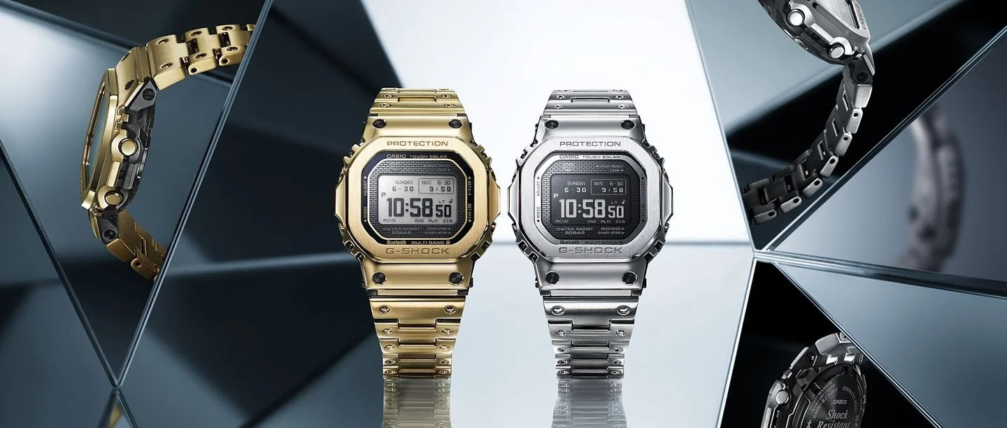 視認性抜群のMIP液晶で、G-SHOCKがさらに進化!人とAIが共創したフルメタルモデル『GMW-BZ5000』登場