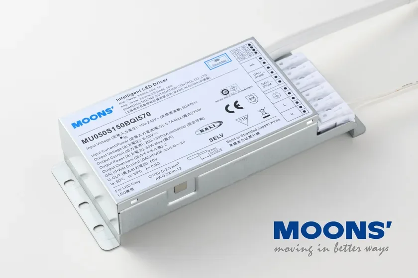 LEDドライバー,照明器具,電子部品,DALI,PWM,電源ユニット,ムーンズ,制御装置,スマート照明,工業製品,中国製