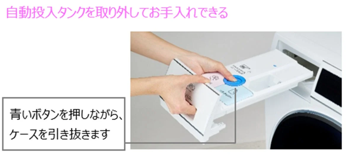 自動投入タンクお手入れ