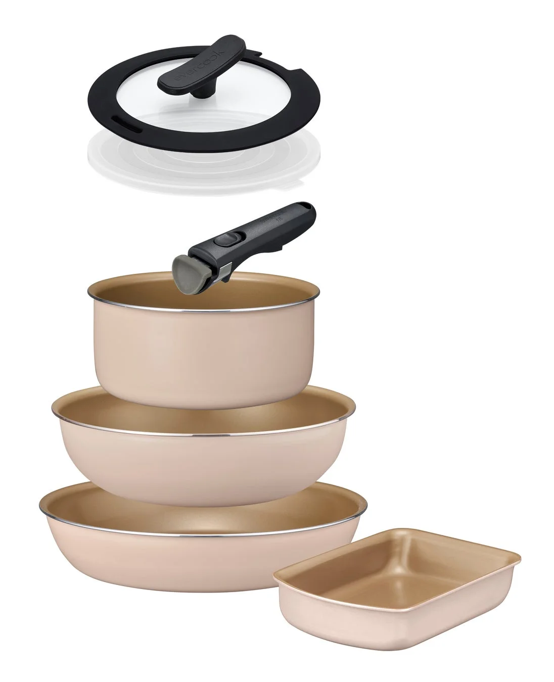 IH対応7点セット アイボリー