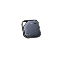 スマートトラッカー、キーファインダー、紛失防止タグ、ガジェット、電子機器、黒