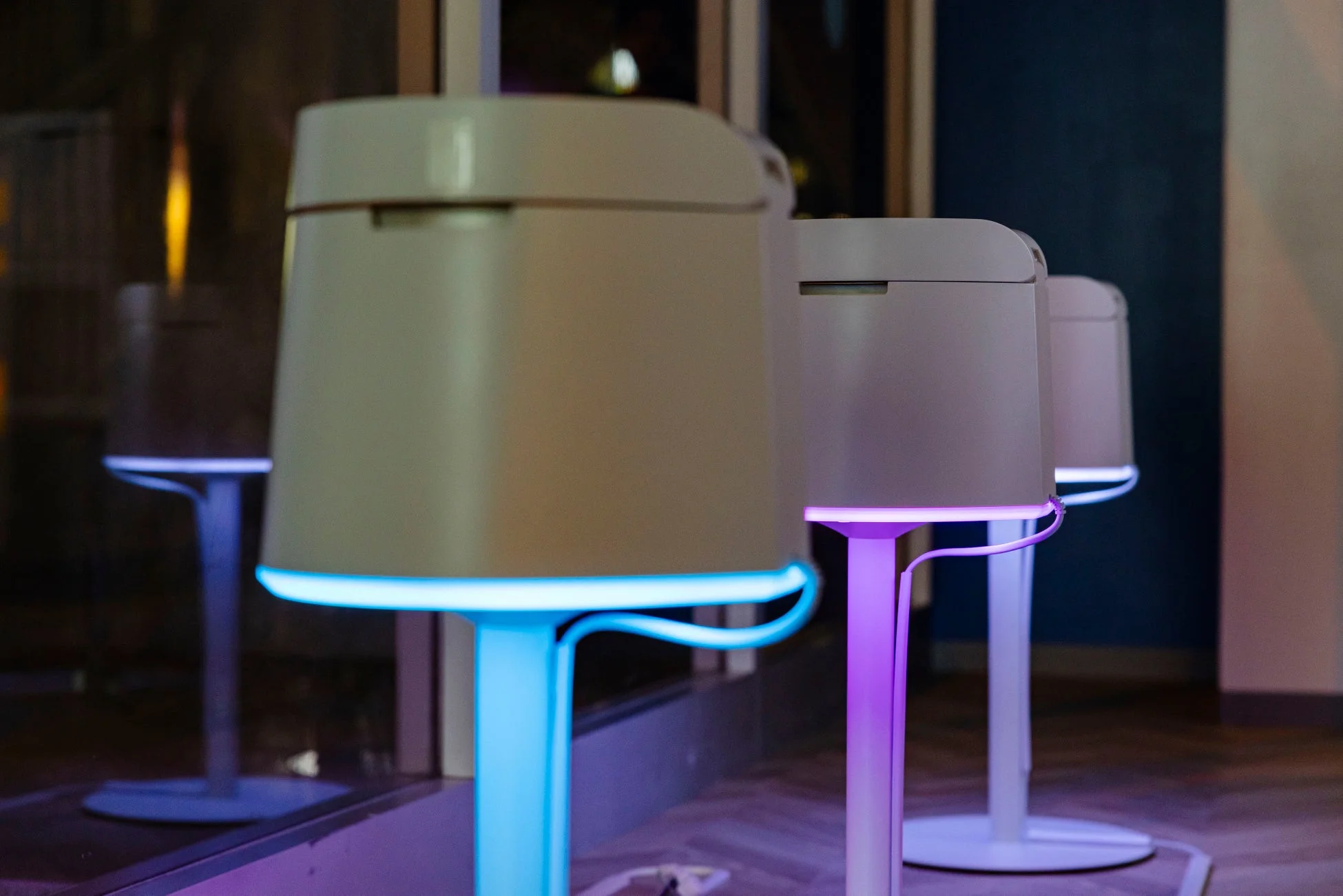 モダンな展示空間