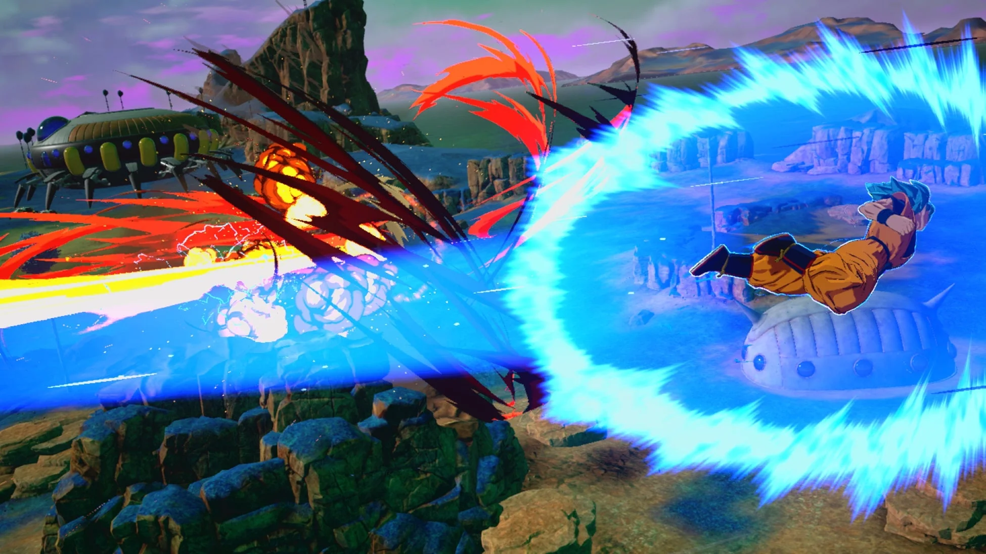 ローカル通信対戦の様子