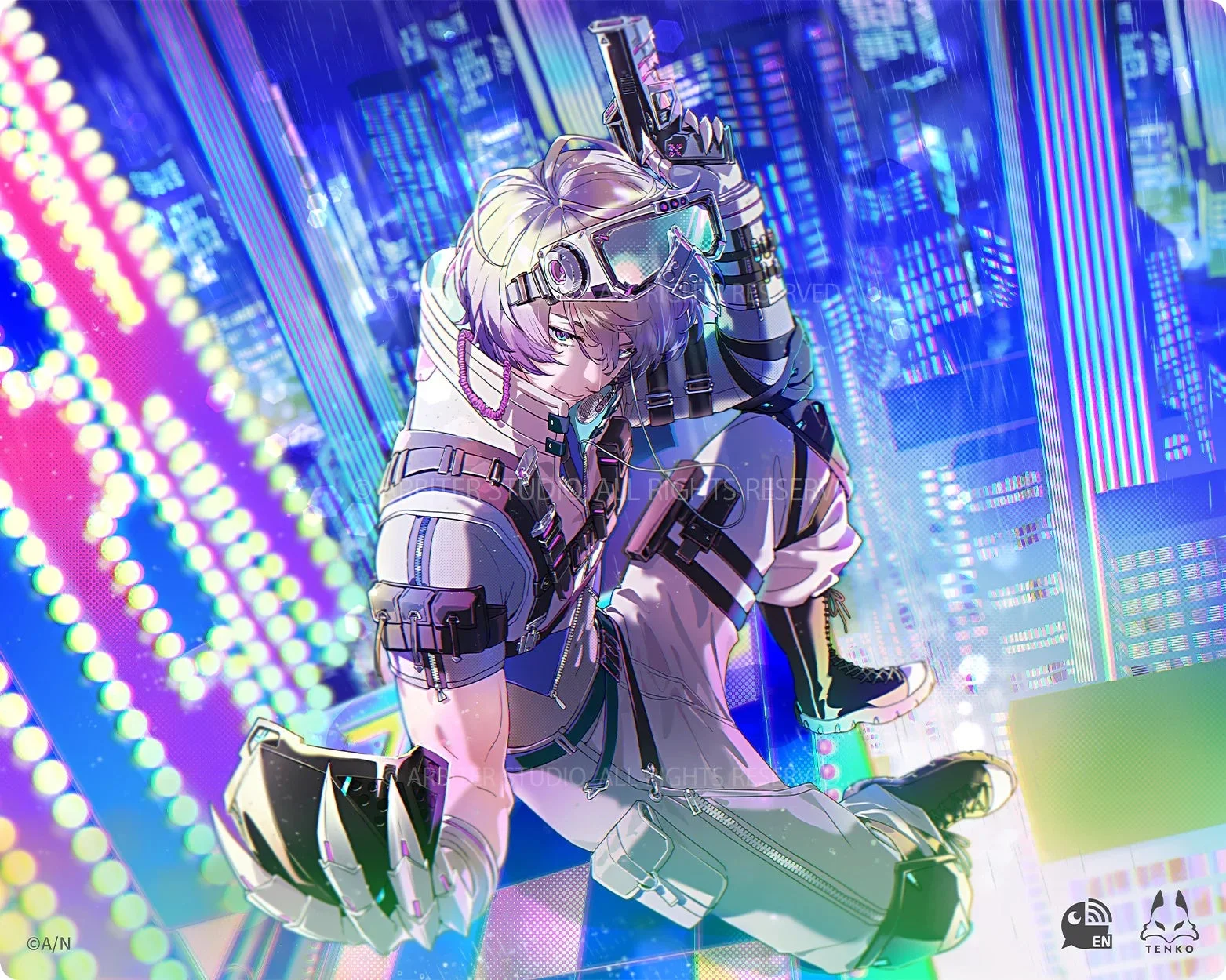 クロード・クローマーク ガラスマウスパッド