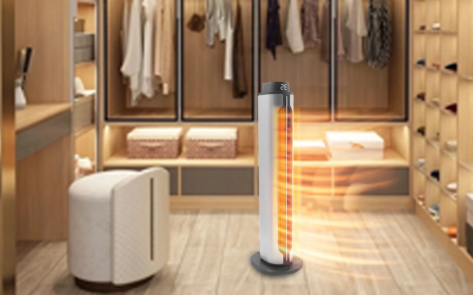 寝室での使用イメージ