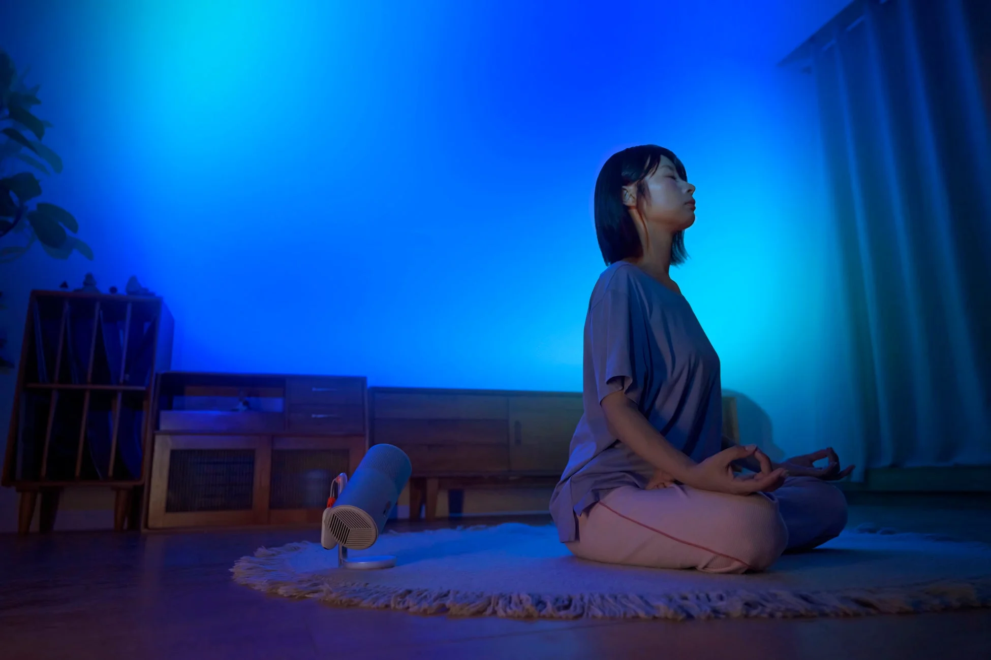 Aladdin Lens Bによるリラックス空間の演出