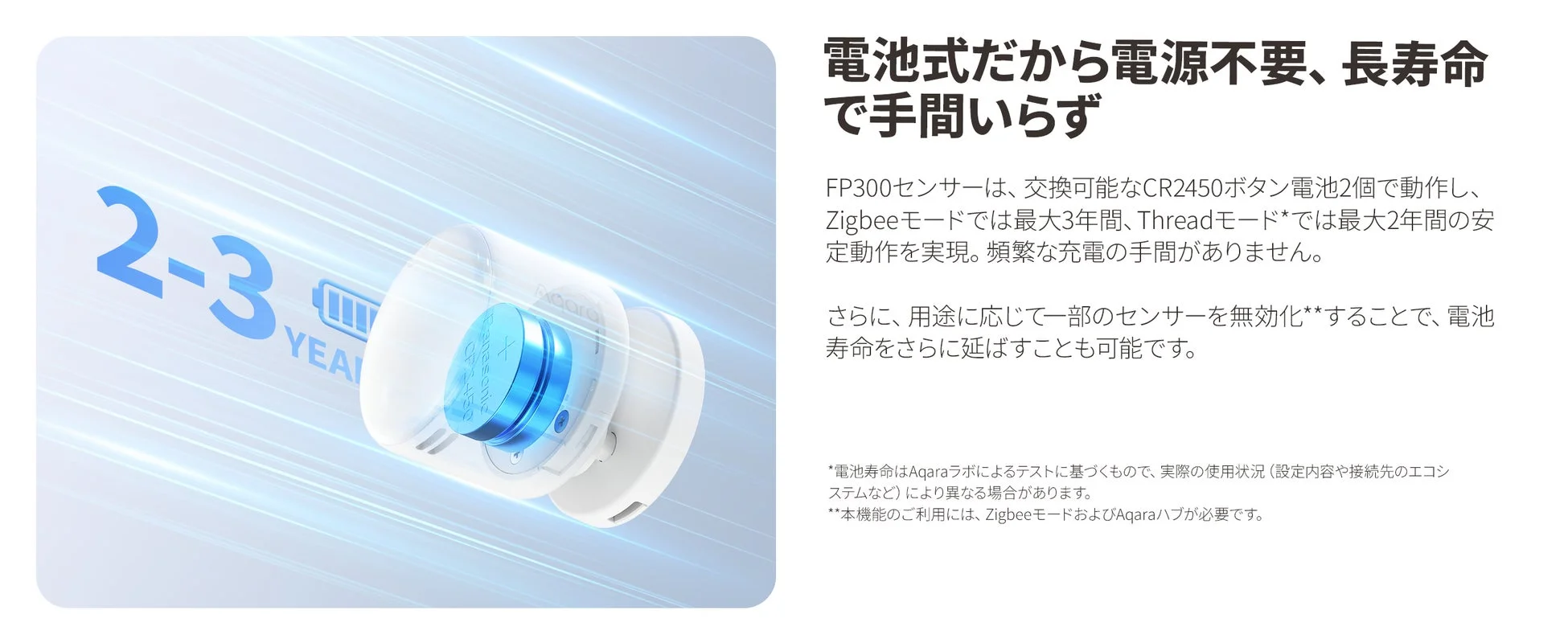 電池式で場所を選ばず使える高い柔軟性
