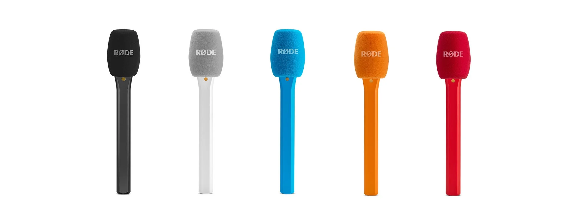 RØDEのカラフルなマイク