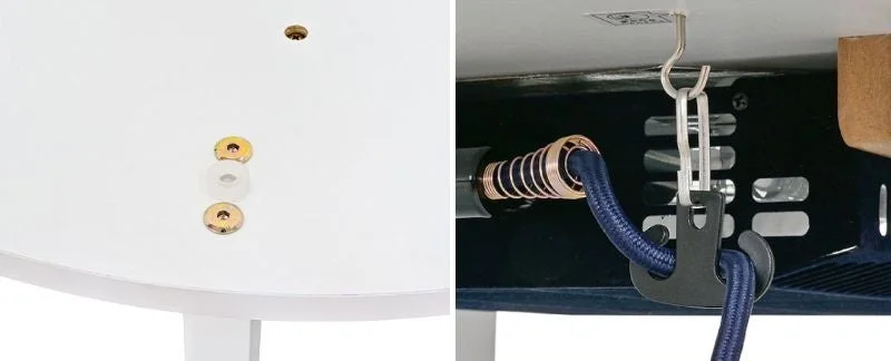 ずれ防止とコードフック