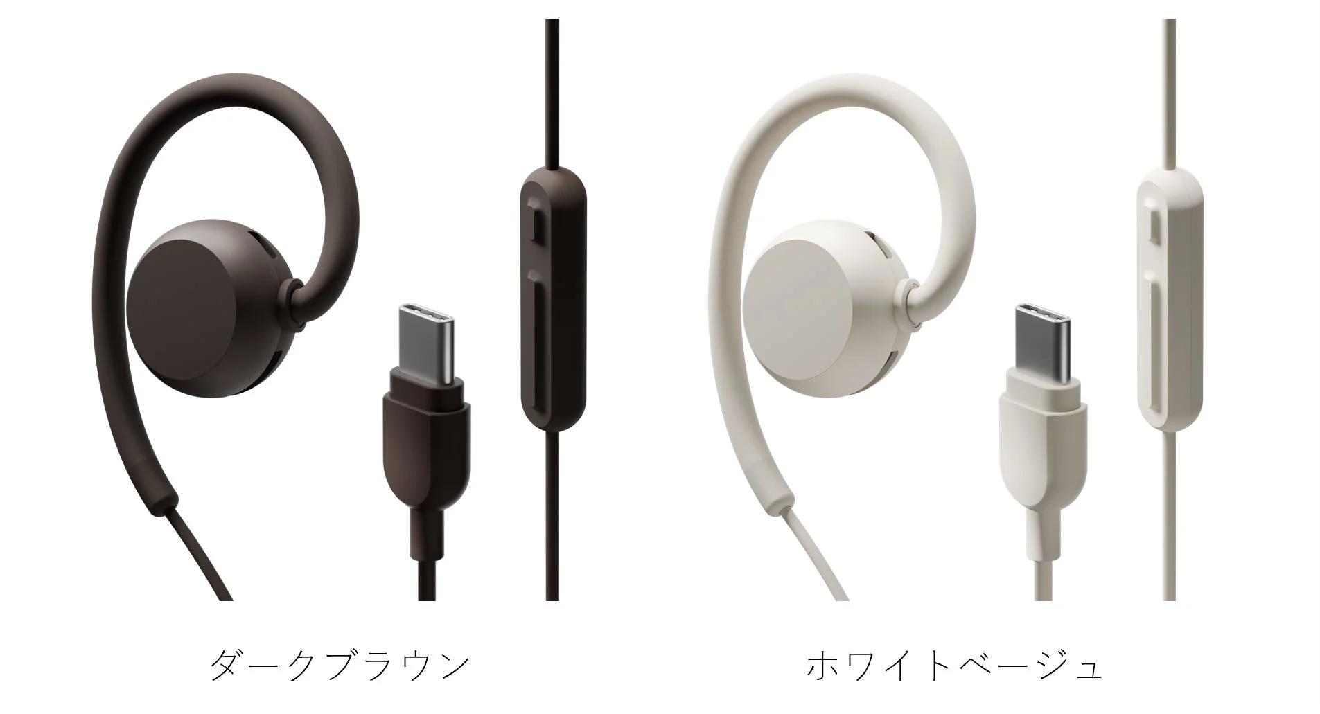 オープンイヤー型 有線 耳スピーカー「nwm WIRED USB Type-C」