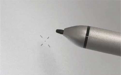 スタイラスの先端位置表示のイメージ