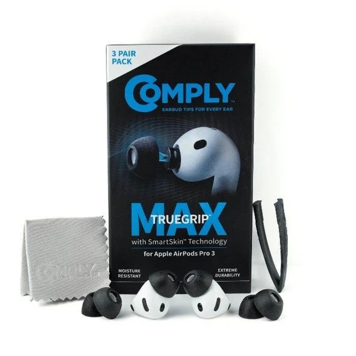 AirPods Pro 3用Comply Max TrueGripパッケージ