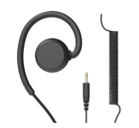 黒い耳掛け式イヤホン BONX intro knot for Stick