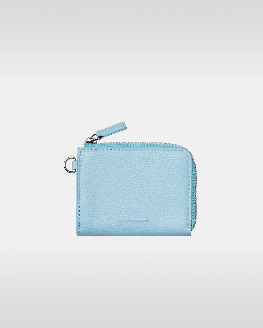 明るい水色のミニウォレット