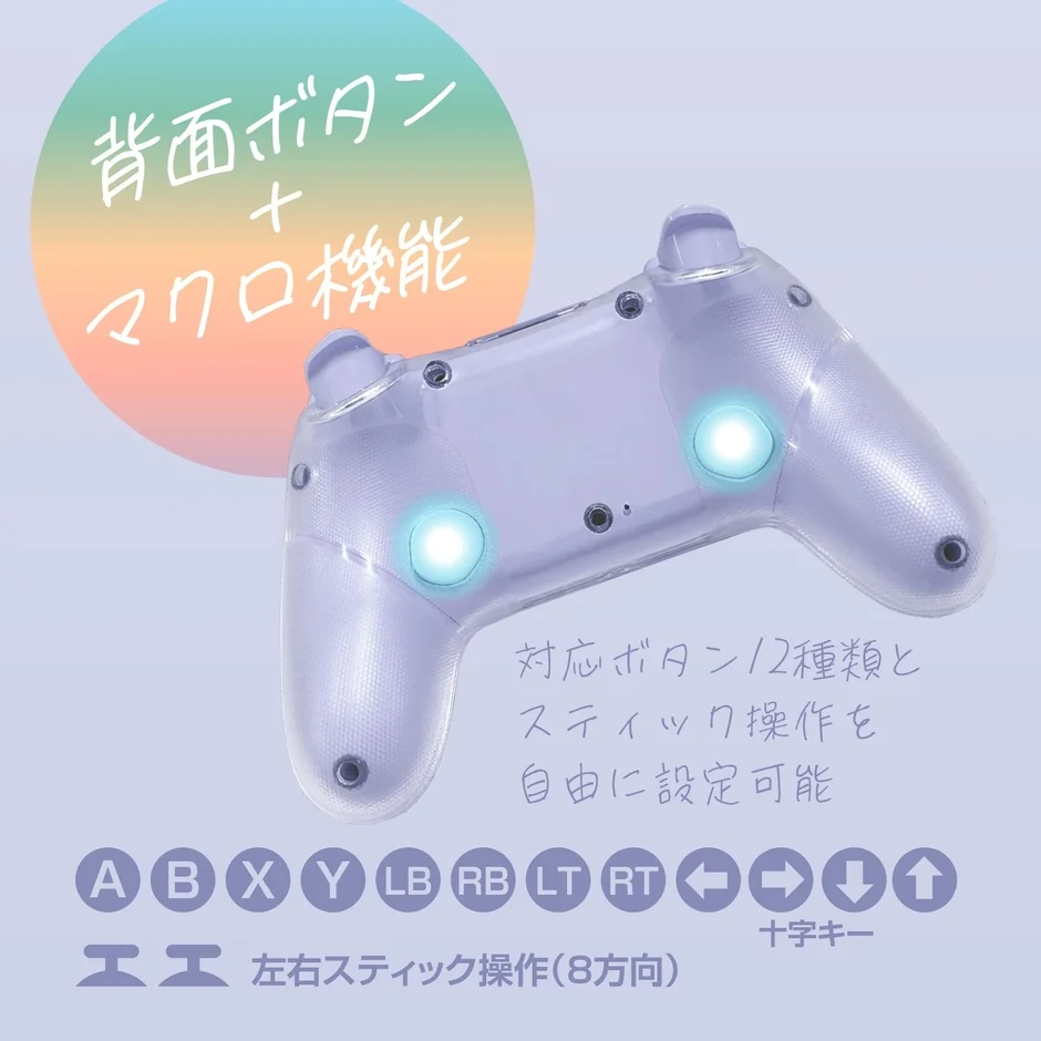 多彩な機能でプレイをアシスト