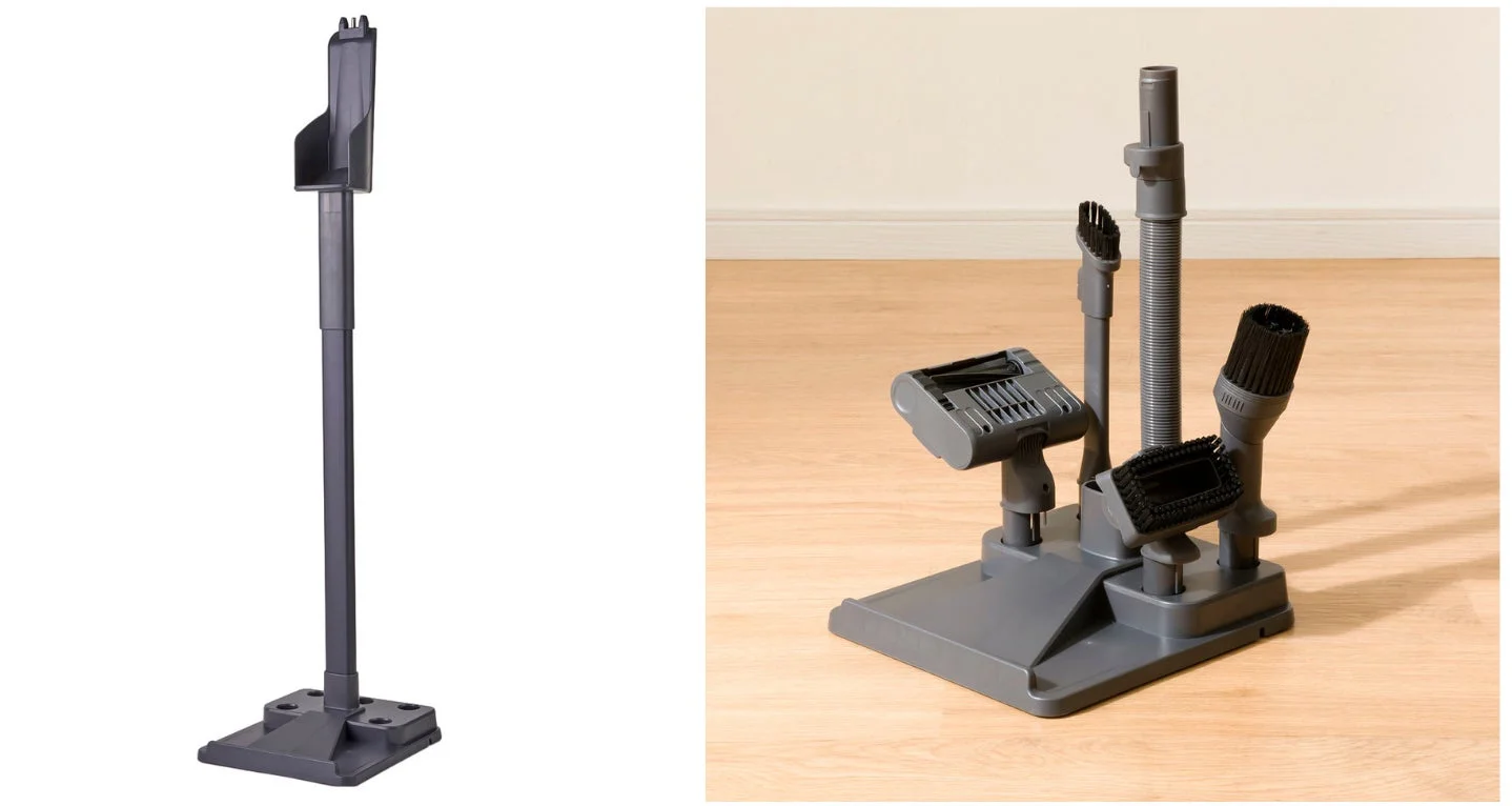 充電スタンドに収納されたアタッチメント