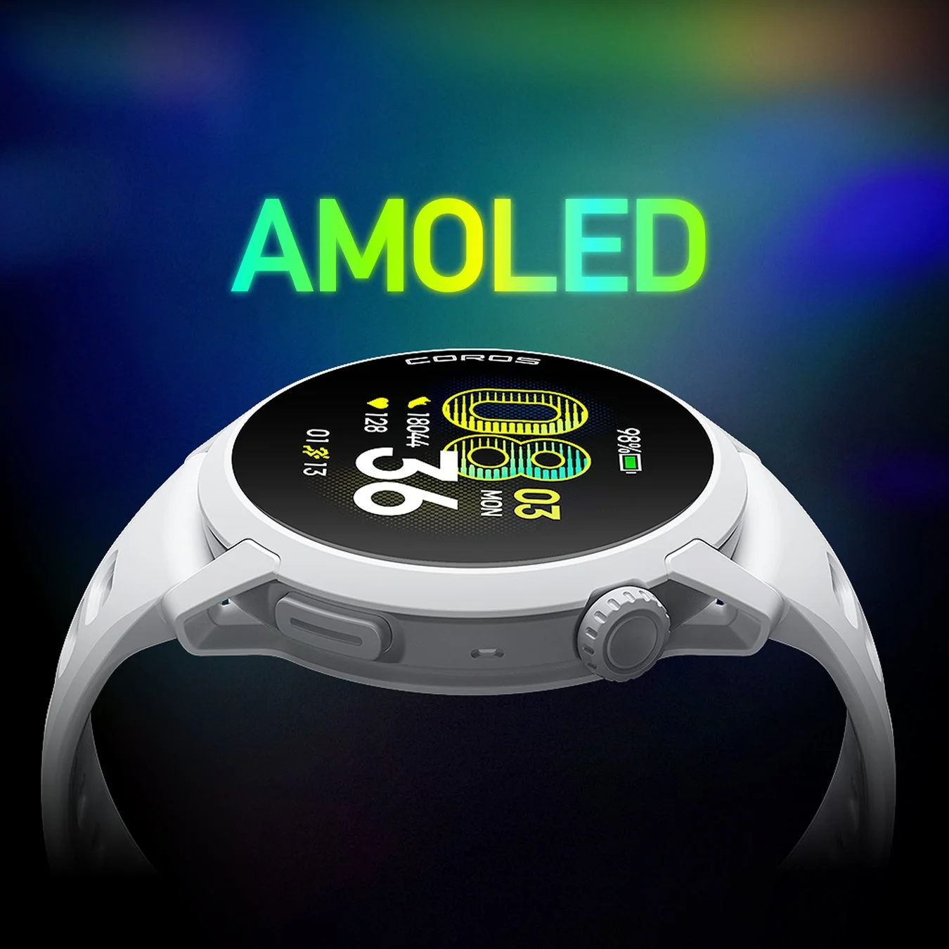 トレーニング中のCOROS PACE 4