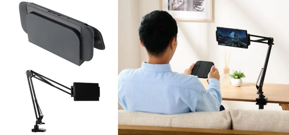 Nintendo Switch(TM) 2がもっと快適に!画面保護カバーと自由自在なアーム型スタンドで、どこでも最高のゲーム体験を