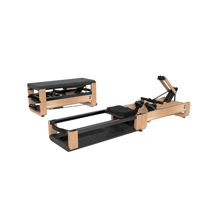 ローイングマシン セルフパワー式 折り畳み式 スマート性能 スリーインワン 木製 5年保証 Woodrower