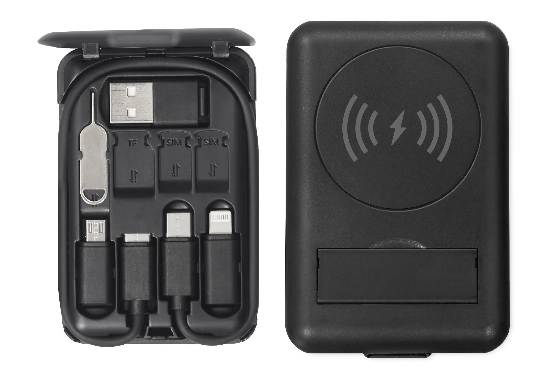 ワイヤレスチャージャー&データケーブルセット